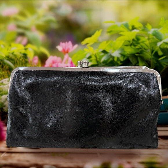 HOBO Limited Edition Lauren Wallet Celebrating Lauren’s 10th Birthday - Black - Picture 1 of 8
